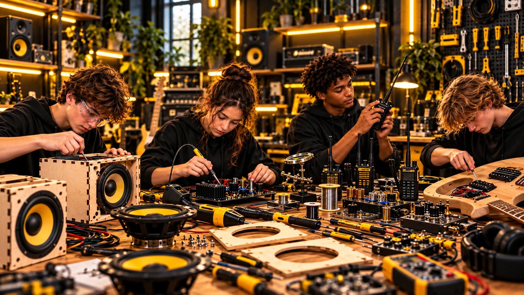 Audio + Signal Lab hands-on enrichment experience