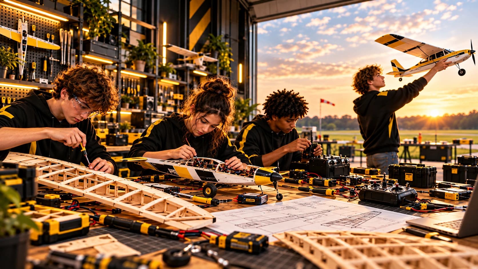 Flight Lab hands-on enrichment experience